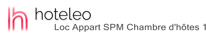 hoteleo - Loc Appart SPM Chambre d'hôtes 1